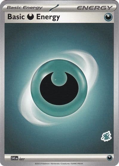 Basic Darkness Energy - Darkrai Deck Battle Academy 2024 Pokemon card