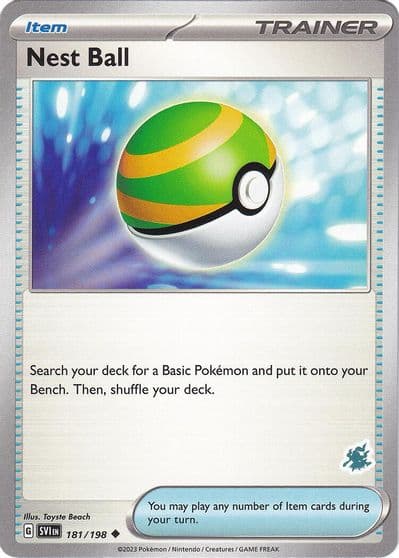Nest Ball - Darkrai Deck Battle Academy 2024 Pokemon card