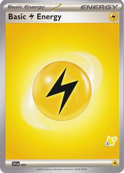 Basic Lightning Energy - Pikachu 4 Battle Academy 2024 Pokemon card