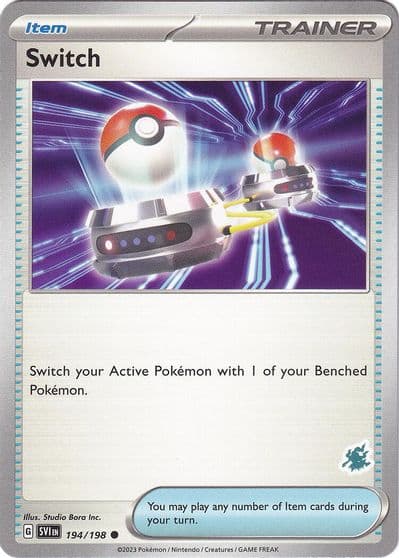 Switch - Darkrai Deck Battle Academy 2024 Pokemon card