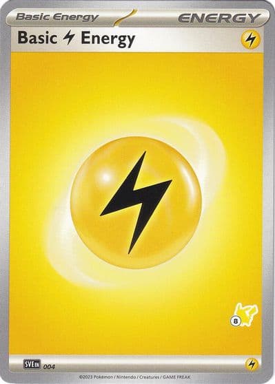 Basic Lightning Energy - Pikachu 8 Battle Academy 2024 Pokemon card