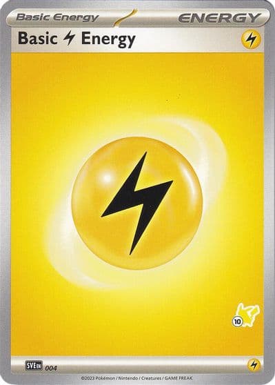 Basic Lightning Energy - Pikachu 10 Battle Academy 2024 Pokemon card