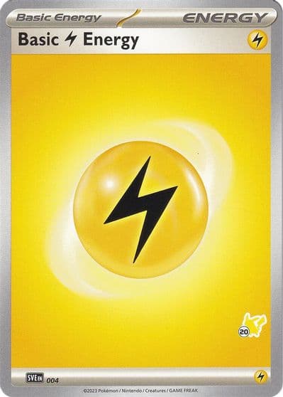 Basic Lightning Energy - Pikachu 20 Battle Academy 2024 Pokemon card