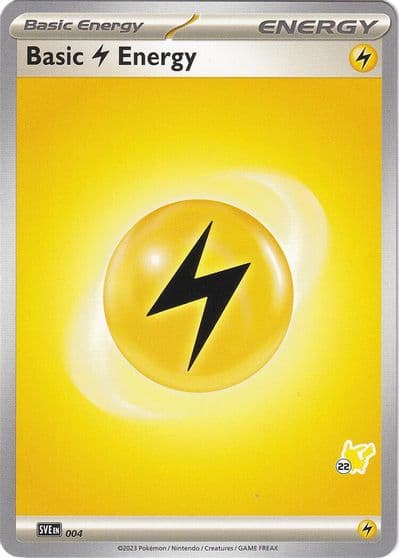 Basic Lightning Energy - Pikachu 22 Battle Academy 2024 Pokemon card