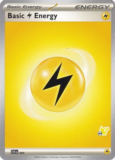 Basic Lightning Energy - Pikachu 24 Battle Academy 2024 Pokemon card