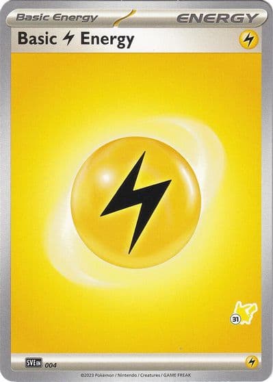 Basic Lightning Energy - Pikachu 31 Battle Academy 2024 Pokemon card