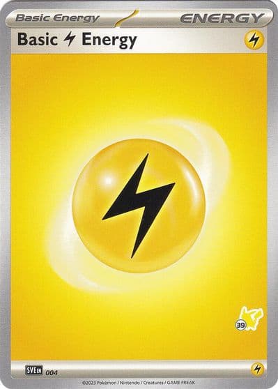 Basic Lightning Energy - Pikachu 39 Battle Academy 2024 Pokemon card