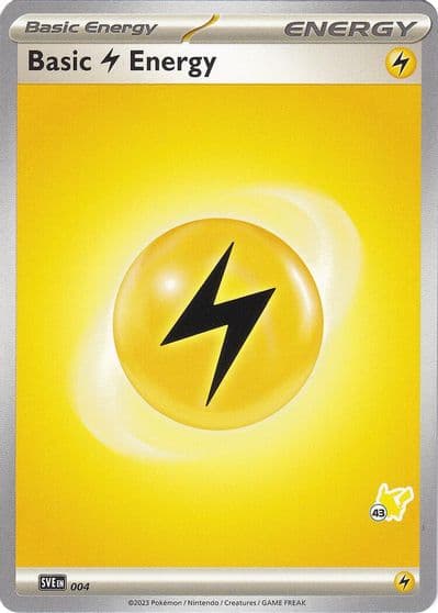Basic Lightning Energy - Pikachu 43 Battle Academy 2024 Pokemon card