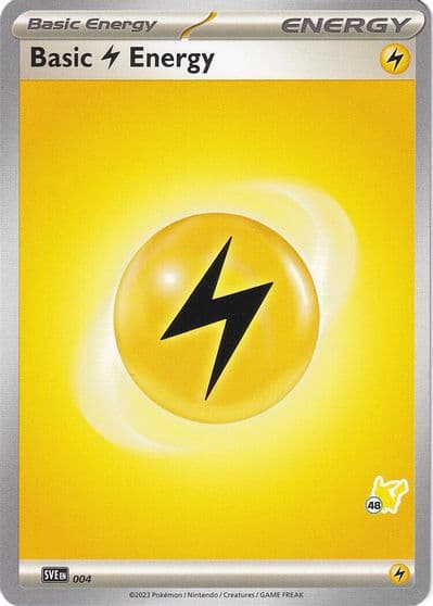 Basic Lightning Energy - Pikachu 48 Battle Academy 2024 Pokemon card
