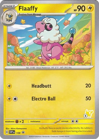 Flaaffy - Pikachu 5 Battle Academy 2024 Pokemon card