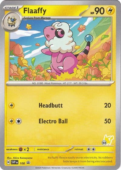Flaaffy - Pikachu 53 Battle Academy 2024 Pokemon card