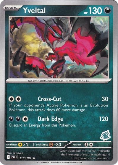 Yveltal - Darkrai Deck Battle Academy 2024 Pokemon card