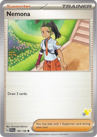 Nemona - Pikachu 13 Battle Academy 2024 Pokemon card