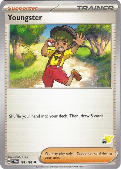 Youngster - Pikachu 50 Battle Academy 2024 Pokemon card