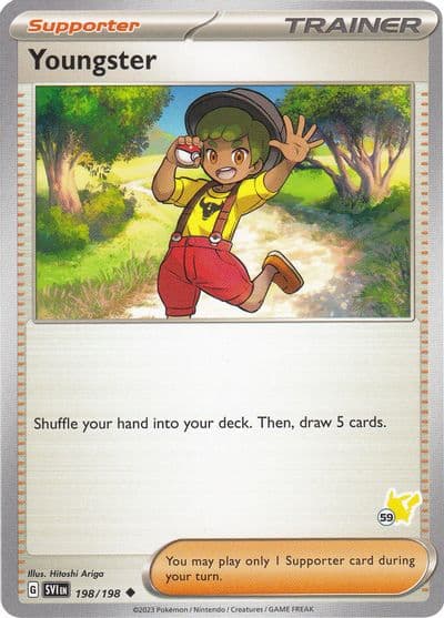 Youngster - Pikachu 59 Battle Academy 2024 Pokemon card