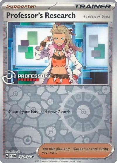 Professor's Research (2023) Professor Program Promos Pokemon card