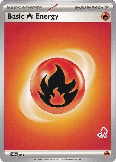 Basic Fire Energy - Armarouge 2 Battle Academy 2024 Pokemon card