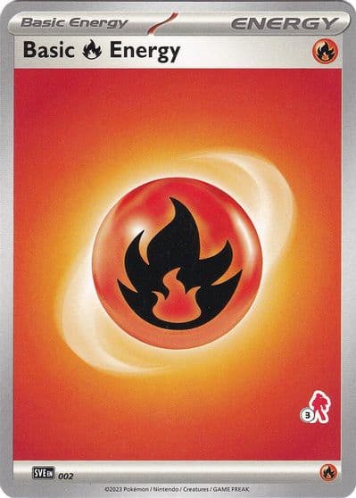 Basic Fire Energy - Armarouge 3 Battle Academy 2024 Pokemon card