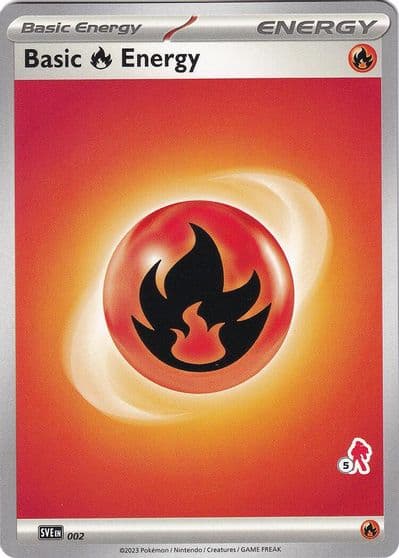 Basic Fire Energy - Armarouge 5 Battle Academy 2024 Pokemon card