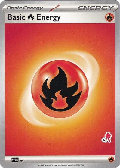 Basic Fire Energy - Armarouge 6 Battle Academy 2024 Pokemon card