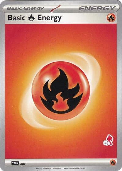 Basic Fire Energy - Armarouge 8 Battle Academy 2024 Pokemon card