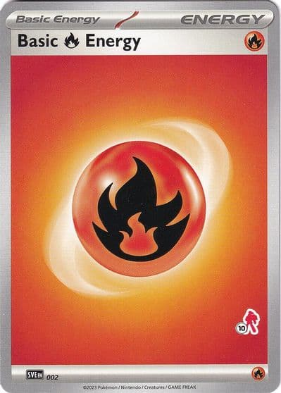 Basic Fire Energy - Armarouge 10 Battle Academy 2024 Pokemon card
