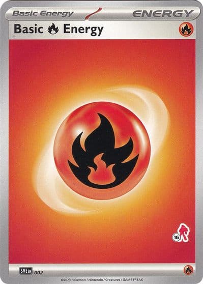 Basic Fire Energy - Armarouge 16 Battle Academy 2024 Pokemon card