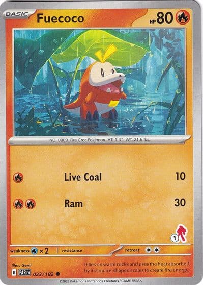Fuecoco - Armarouge 1 Battle Academy 2024 Pokemon card