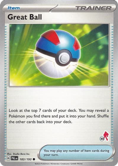 Great Ball - Armarouge 33 Battle Academy 2024 Pokemon card