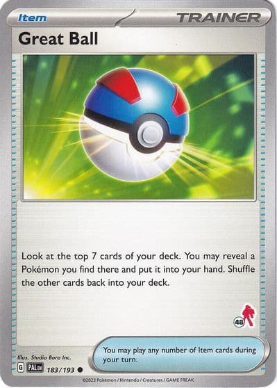 Great Ball - Armarouge 48 Battle Academy 2024 Pokemon card