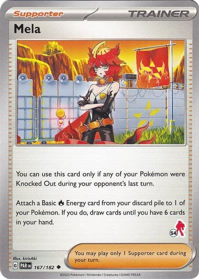 Mela - Armarouge 54 Battle Academy 2024 Pokemon card