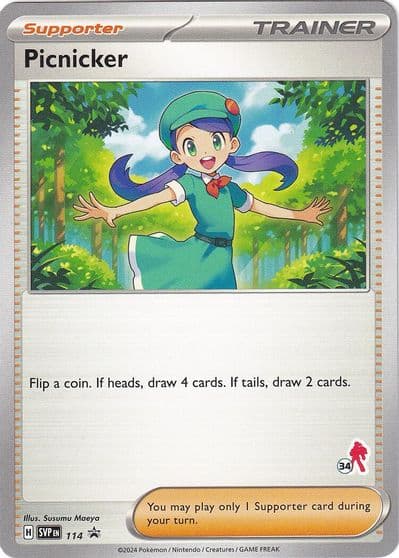 Picnicker - Armarouge 34 Battle Academy 2024 Pokemon card