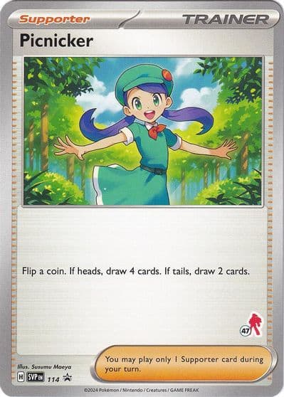 Picnicker - Armarouge 47 Battle Academy 2024 Pokemon card
