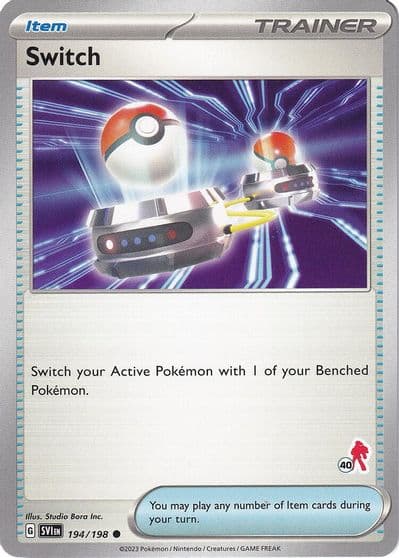 Switch - Armarouge 40 Battle Academy 2024 Pokemon card