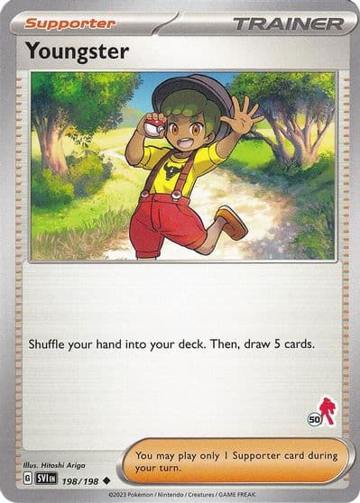 Youngster - Armarouge 50 Battle Academy 2024 Pokemon card