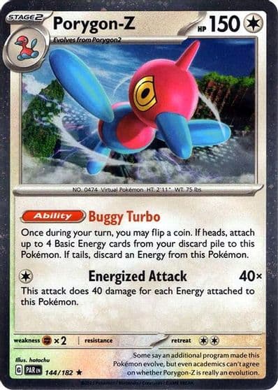 Porygon-Z (Cosmos Holo) Miscellaneous Cards & Products Pokemon card
