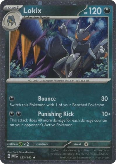 Lokix (Cosmos Holo) Miscellaneous Cards & Products Pokemon card
