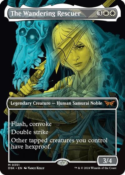 The Wandering Rescuer Showcase Duskmourn: House of Horror Magic card