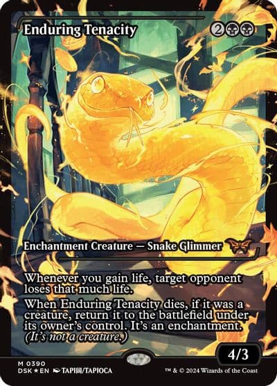 Enduring Tenacity Showcase Duskmourn: House of Horror Magic card