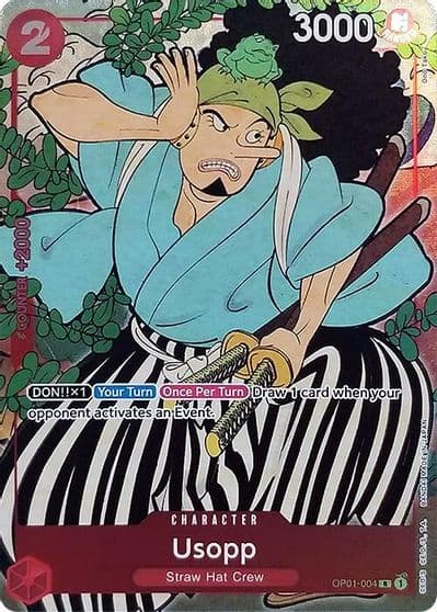 Usopp English Version 1st Anniversary Set One Piece Promotion Cards One Piece card