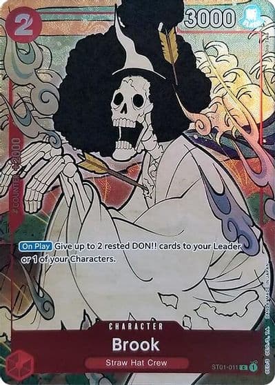 Brook English Version 1st Anniversary Set One Piece Promotion Cards One Piece card