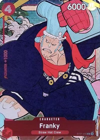Franky English Version 1st Anniversary Set One Piece Promotion Cards One Piece card