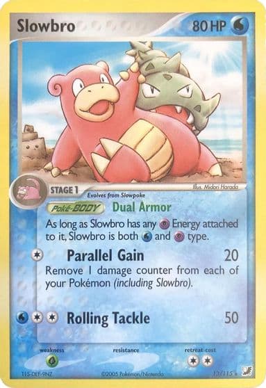 Slowbro Deck Exclusives Pokemon card