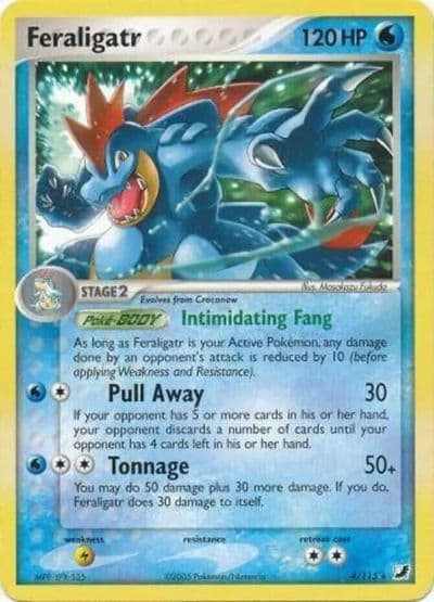 Feraligatr Deck Exclusives Pokemon card