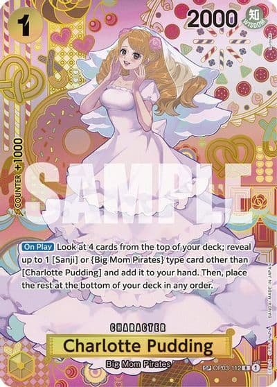 Charlotte Pudding SP Two Legends One Piece card