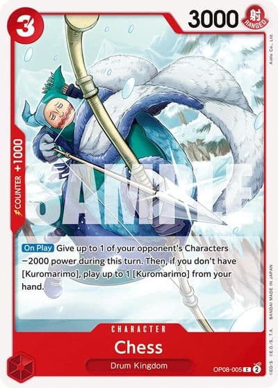Chess Two Legends One Piece card