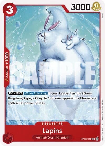 Lapins Two Legends One Piece card