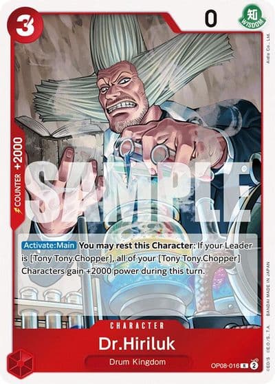 DrHiriluk Two Legends One Piece card