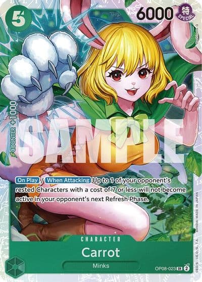 Carrot 023 Two Legends One Piece card