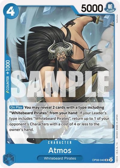 Atmos Two Legends One Piece card
